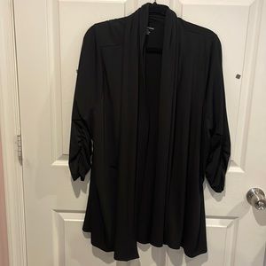 Elegant jacket shoal neck